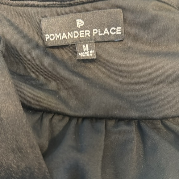 Pomander Place | NEW Black Velvet Kenzo Long Sleeve Mini Dress Size Medium - Picture 10 of 11